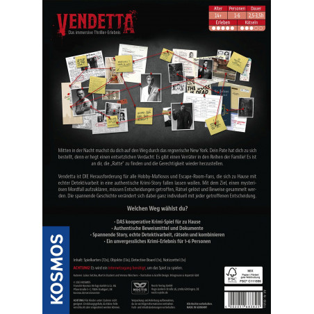 KOSMOS - Masters of Crime - Vendetta KOSMOS - Masters of Crime - Vendetta