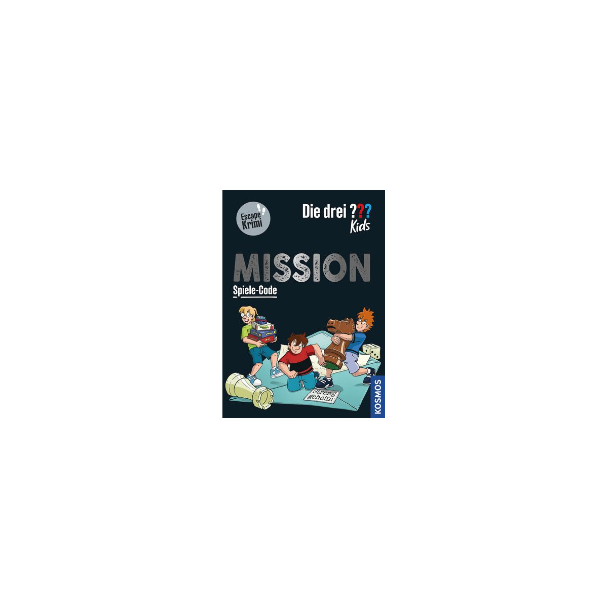 KOSMOS - Die drei ??? Kids Mission Spiele-Code