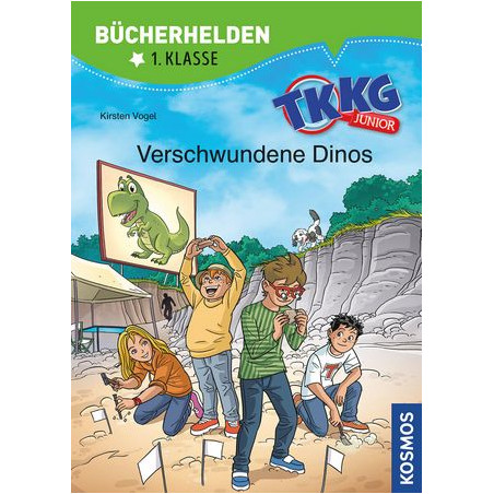 KOSMOS - TKKG Junior Bücherhelden 1. Klasse Verschwundene Dinos