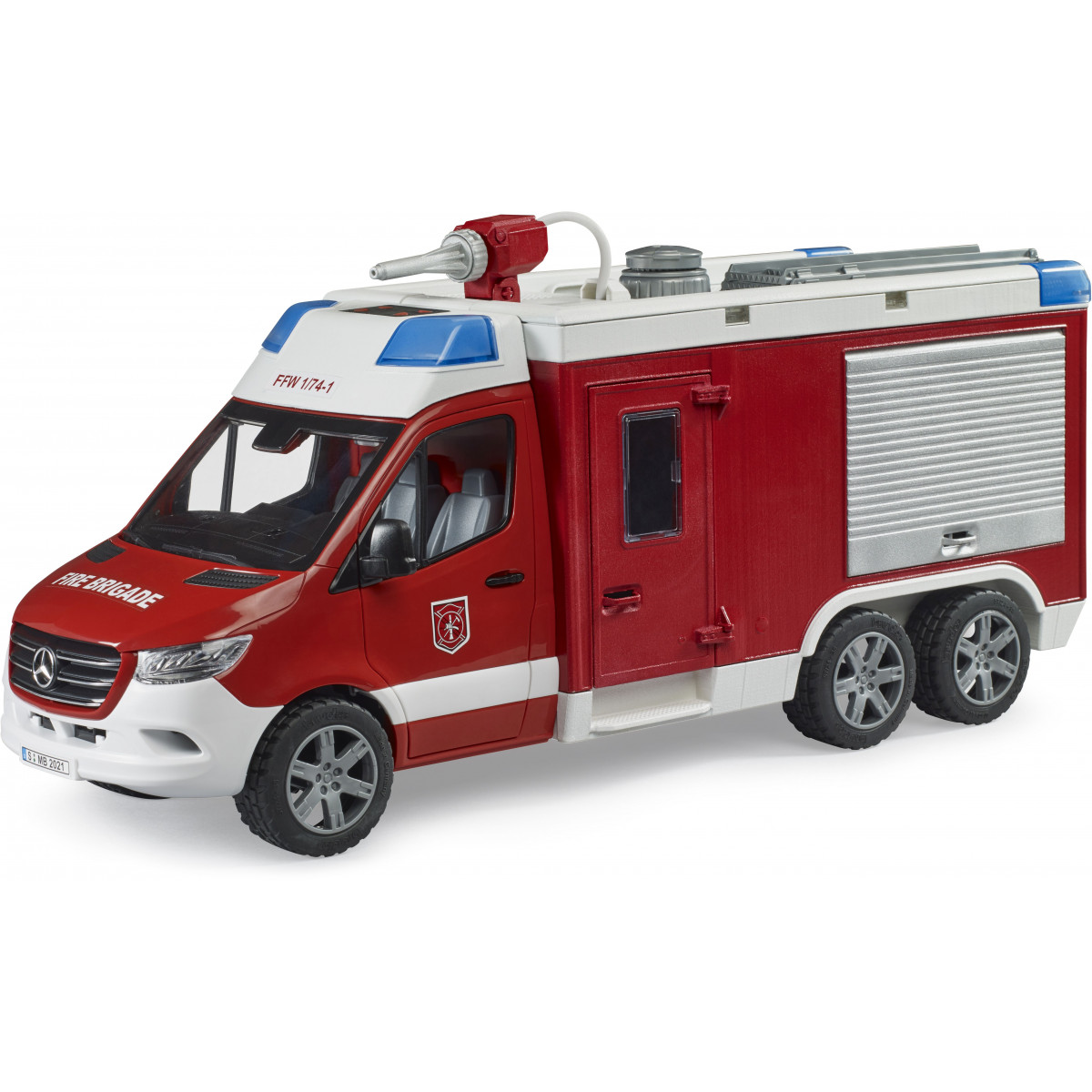 Bruder - MB Sprinter Feuerwehrrüstwagen mit Light plus Sound Modul