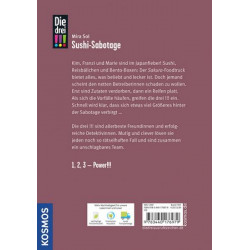 KOSMOS - Die drei !!! Sushi-Sabotage, Band 103