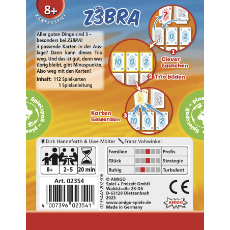 Amigo Spiele - Z3bra Amigo Spiele - Z3bra