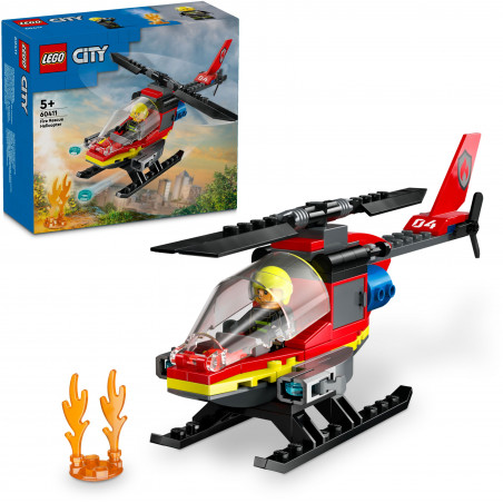 LEGO City 60411 - Feuerwehrhubschrauber