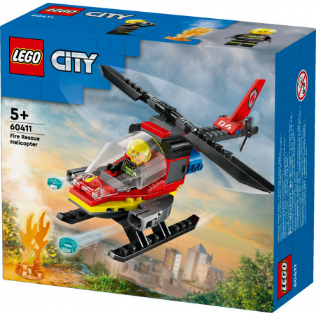 LEGO City 60411 - Feuerwehrhubschrauber