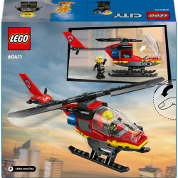 LEGO City 60411 - Feuerwehrhubschrauber