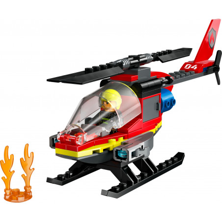 LEGO City 60411 - Feuerwehrhubschrauber