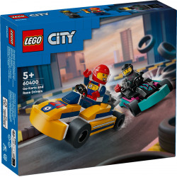 LEGO City 60400 - Go-Karts mit Rennfahrern