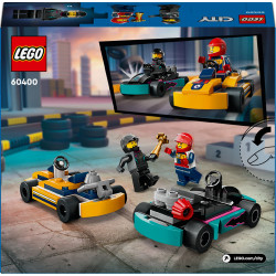 LEGO City 60400 - Go-Karts mit Rennfahrern