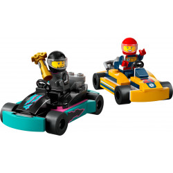 LEGO City 60400 - Go-Karts mit Rennfahrern