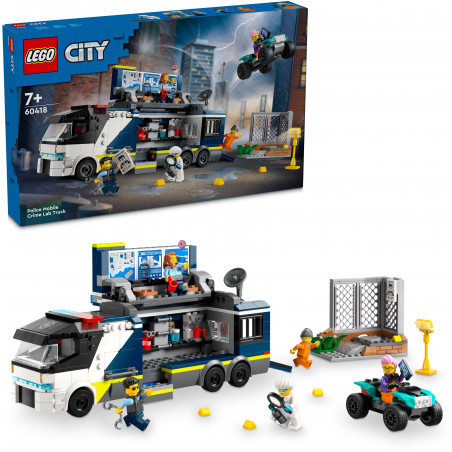 LEGO City 60418 - Polizeitruck mit Labor