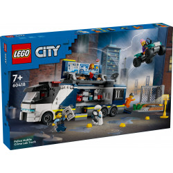 LEGO City 60418 - Polizeitruck mit Labor