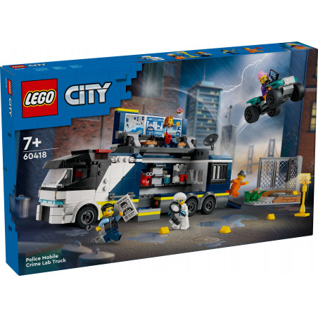 LEGO City 60418 - Polizeitruck mit Labor