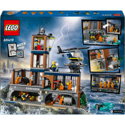 LEGO City 60419 - Polizeistation auf der Gefängnisinsel