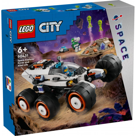 LEGO City 60431 - Weltraum-Rover mit Außerirdischen