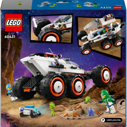 LEGO City 60431 - Weltraum-Rover mit Außerirdischen