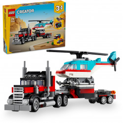 LEGO Creator 31146 - Tieflader mit Hubschrauber