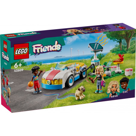 LEGO Friends 42609 - E-Auto mit Ladestation