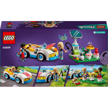 LEGO Friends 42609 - E-Auto mit Ladestation