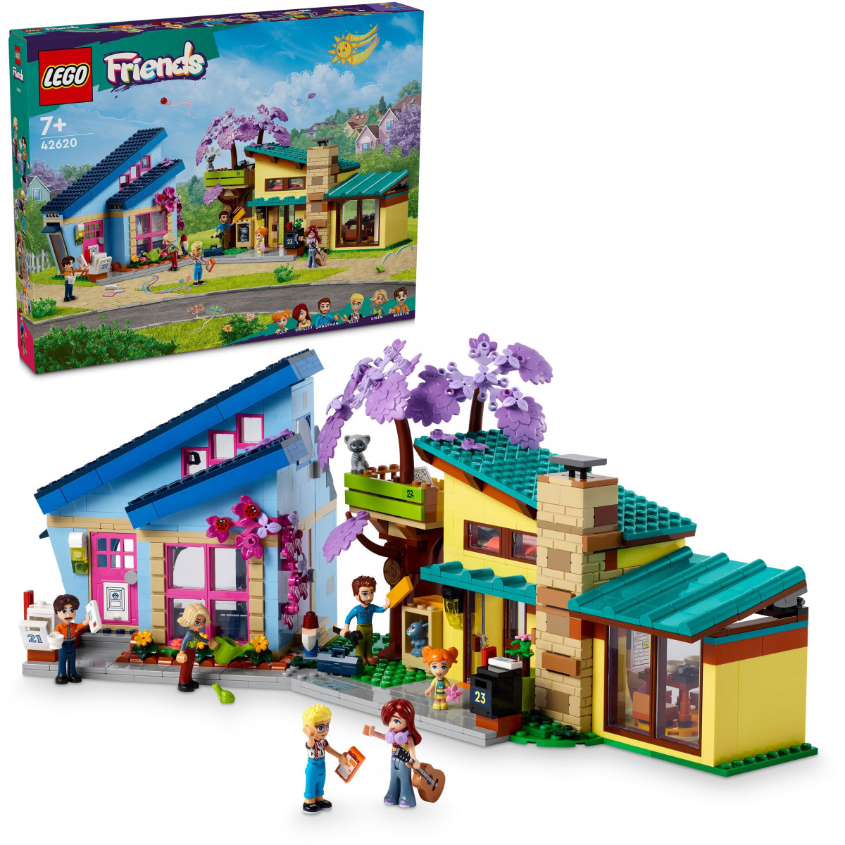 LEGO Friends 42620 - Ollys und Paisleys Familien Haus