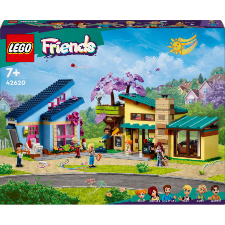 LEGO Friends 42620 - Ollys und Paisleys Familien Haus