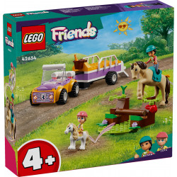 LEGO Friends 42634 - Pferde- und Pony-Anhänger