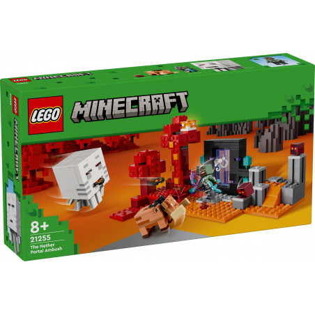 LEGO Minecraft 21255 - Hinterhalt am Netherportal