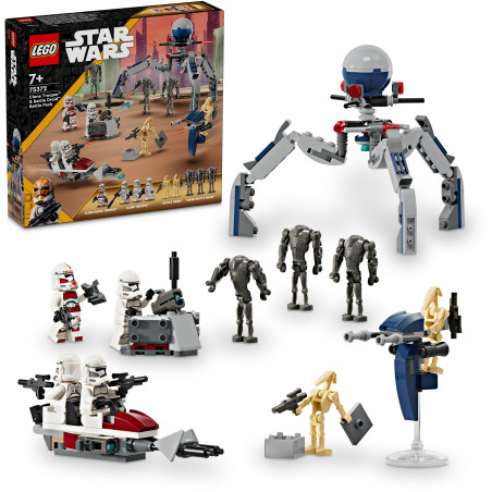 LEGO Star Wars 75372 - Clone Trooper & Battle Droid Battle Pack