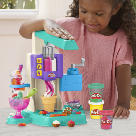 Hasbro - Play-Doh Bunte Regenbogen Eismaschine