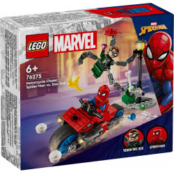 LEGO Super Heroes 76275 - Motorrad-Verfolgungsjagd: Spider-Man vs. Doc Ock