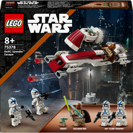 LEGO Star Wars 75378 - Flucht mit dem BARC Speeder