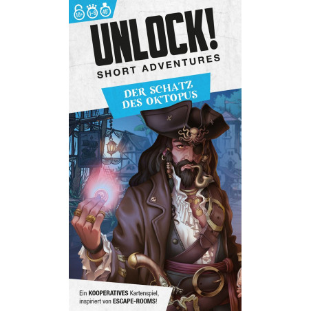 Space Cowboys - Unlock! Short Adventures: Der Schatz des Oktopus Space Cowboys - Unlock! Short Adventures: Der Schatz des Oktopus