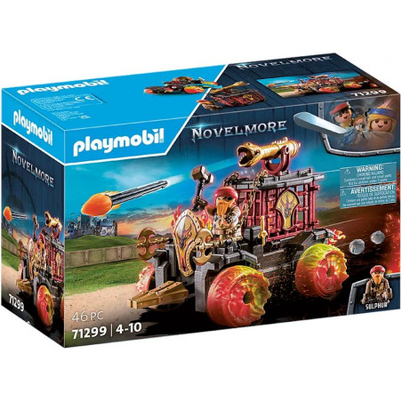 PLAYMOBIL 71299 - Novelmore - Burnham Raiders Feuerkampfwagen