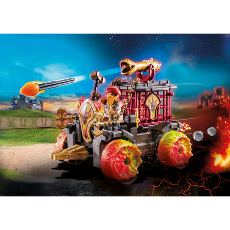 PLAYMOBIL 71299 - Novelmore - Burnham Raiders Feuerkampfwagen