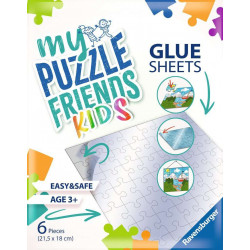 Ravensburger - My Puzzle Friends Glue Sheets, 6 Teile