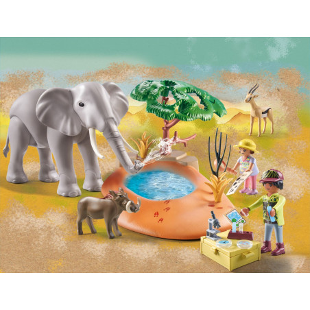 PLAYMOBIL 71294 - Wiltopia - Spritztour zum Wasserloch