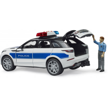 Bruder - Range Rover Velar Polizeifahrzeug mit Polizist Bruder - Range Rover Velar Polizeifahrzeug mit Polizist