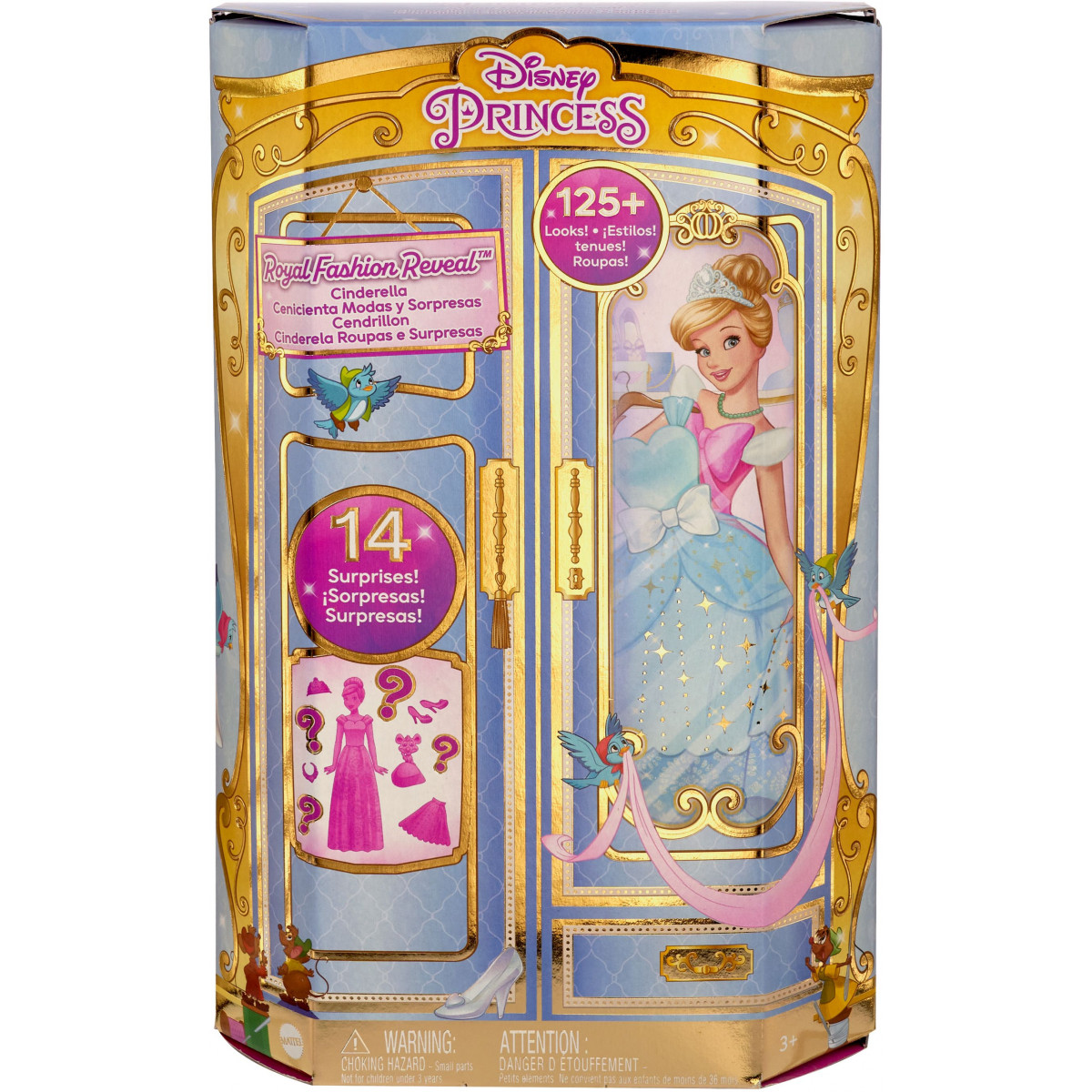 Mattel - FD Doll + Fashion Surprise - Cinderella OS