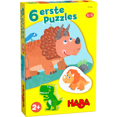 HABA - 6 erste Puzzles - Dinos