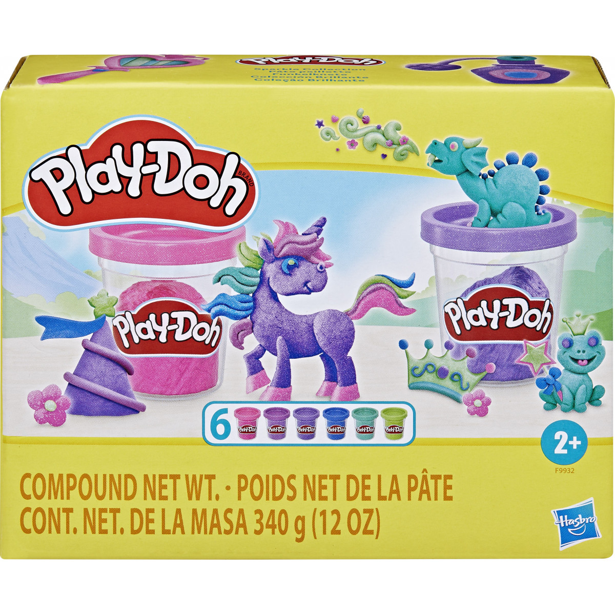 Hasbro - Play-Doh - Funkelknete