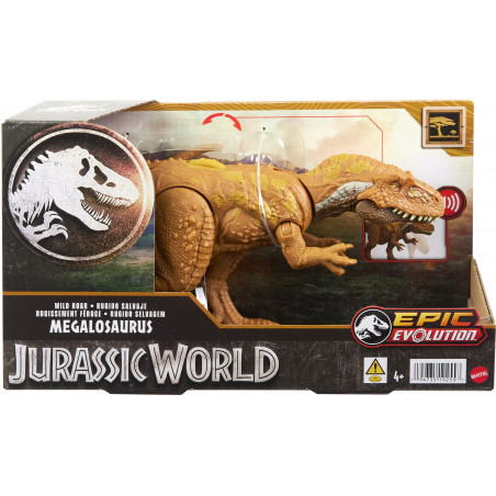 Mattel - Jurassic World Wild Roar Megalosaurus