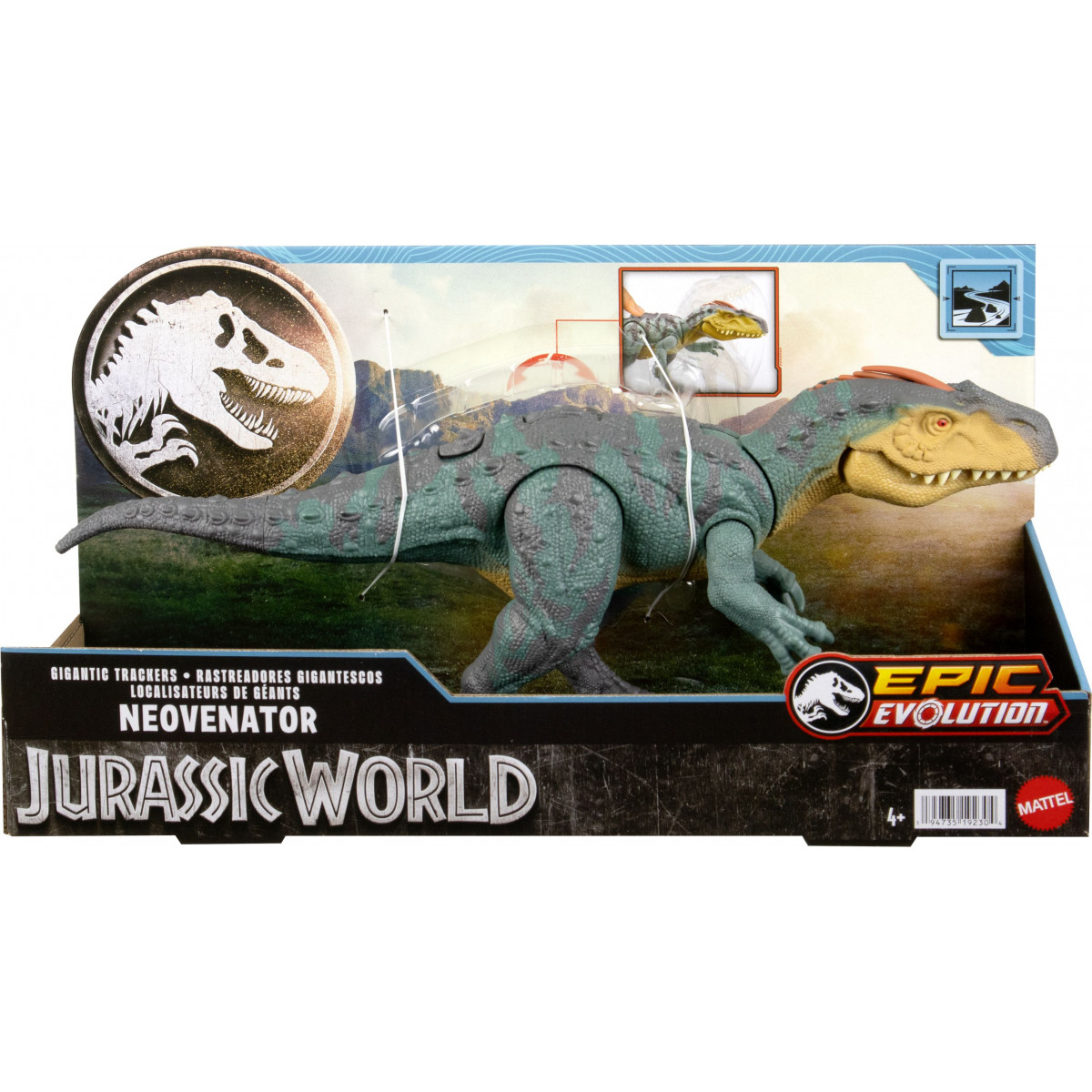 Mattel - Jurassic World Gigantic Trackers - Neovenator