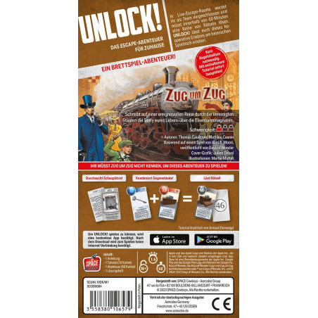 Space Cowboys - Unlock! Game Adventures - Zug um Zug Space Cowboys - Unlock! Game Adventures - Zug um Zug