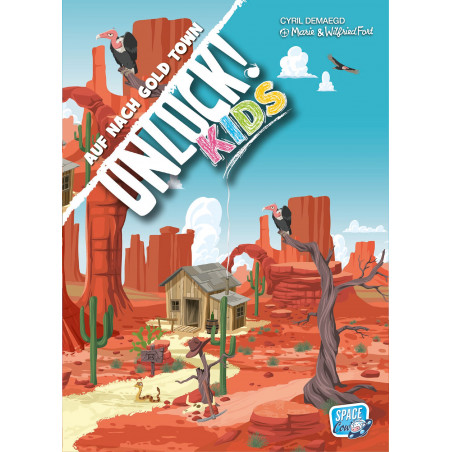 Space Cowboys - Unlock! Kids: Auf nach Gold Town