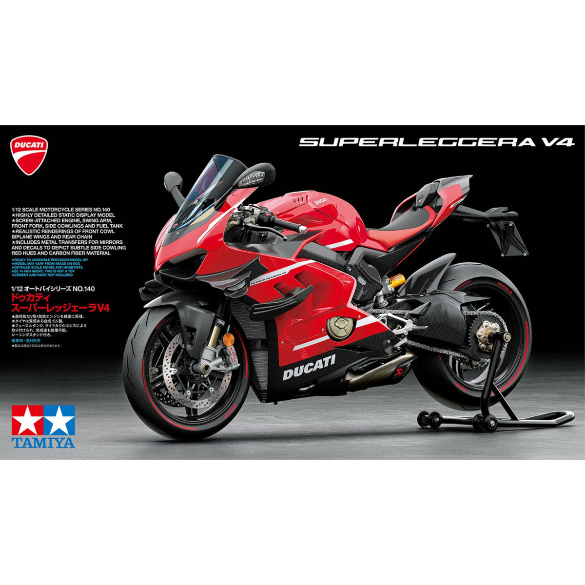 Tamiya - 1:12 Ducati Superleggera V4