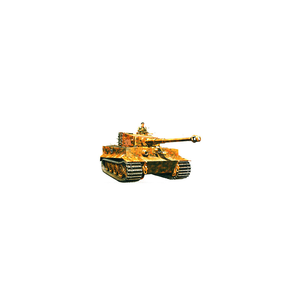 Tamiya - 1:35 Wwii Sdkfz.181 Pzkpfw.vi Tiger