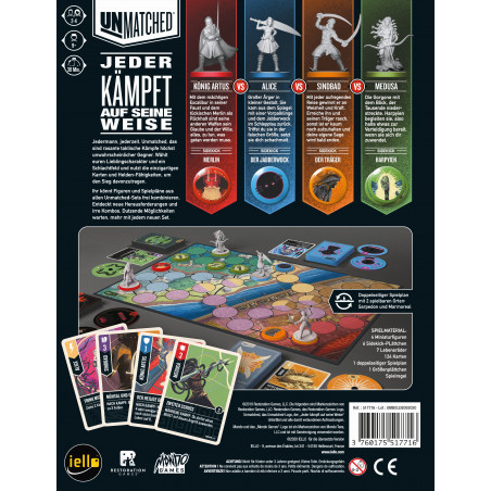 IELLO - Unmatched - Kampf der Legenden