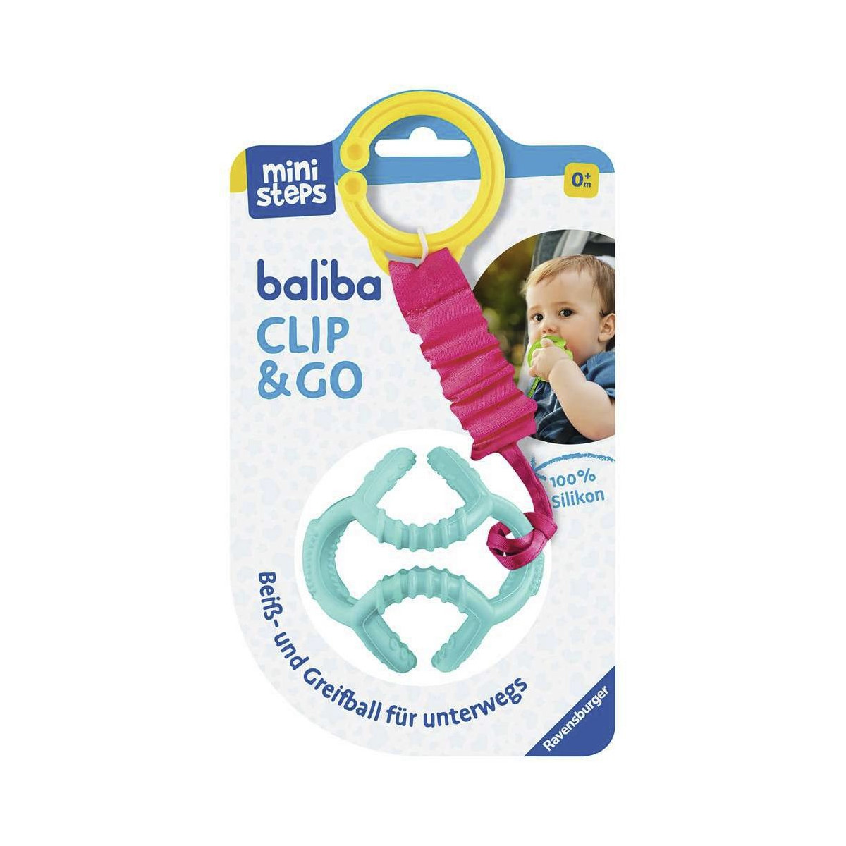 Ravensburger - ministeps: baliba Clip & Go türkis