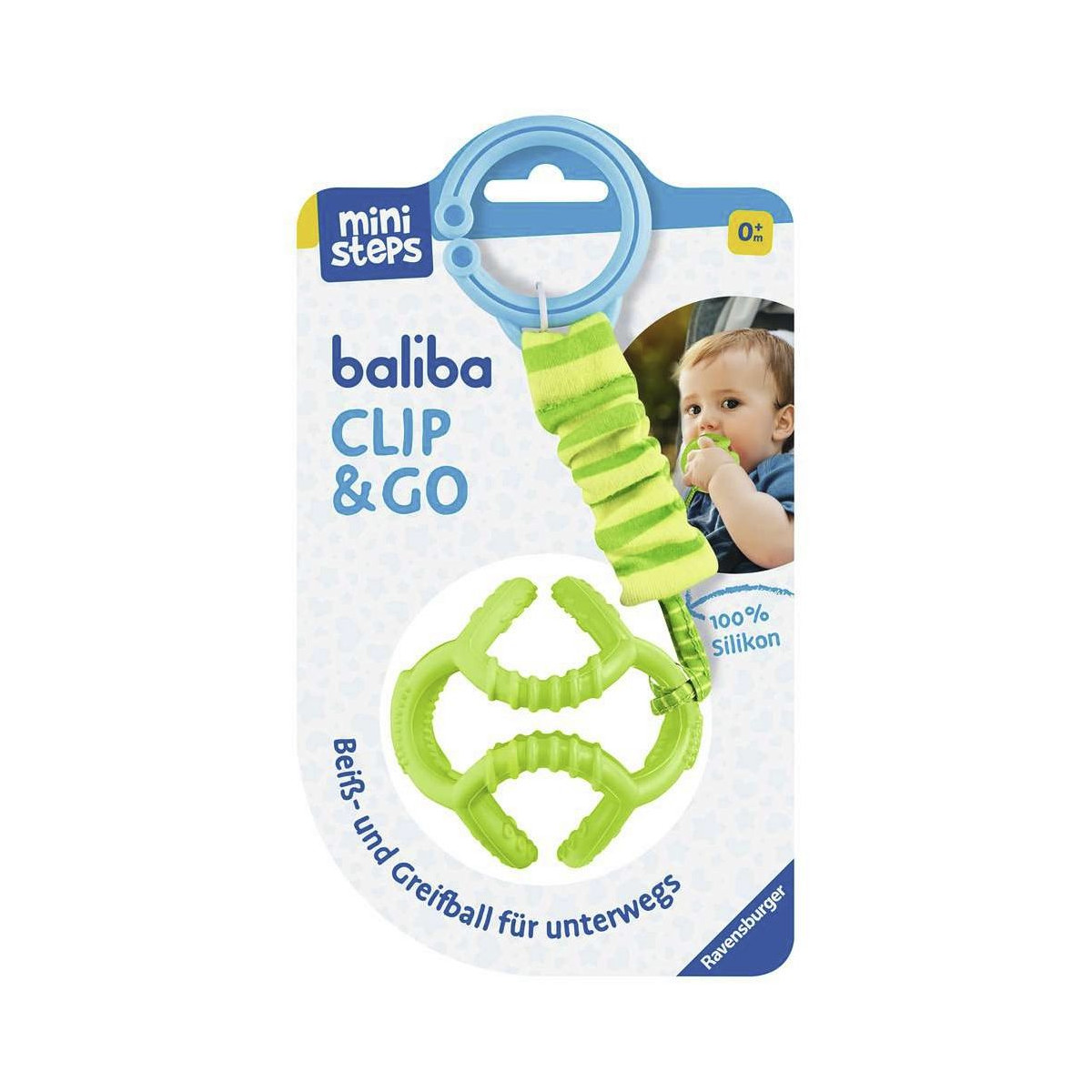 Ravensburger - ministeps: baliba Clip & Go grün