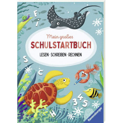 Ravensburger - Mein großes Schulstartbuch: Lesen Schreiben Rechnen