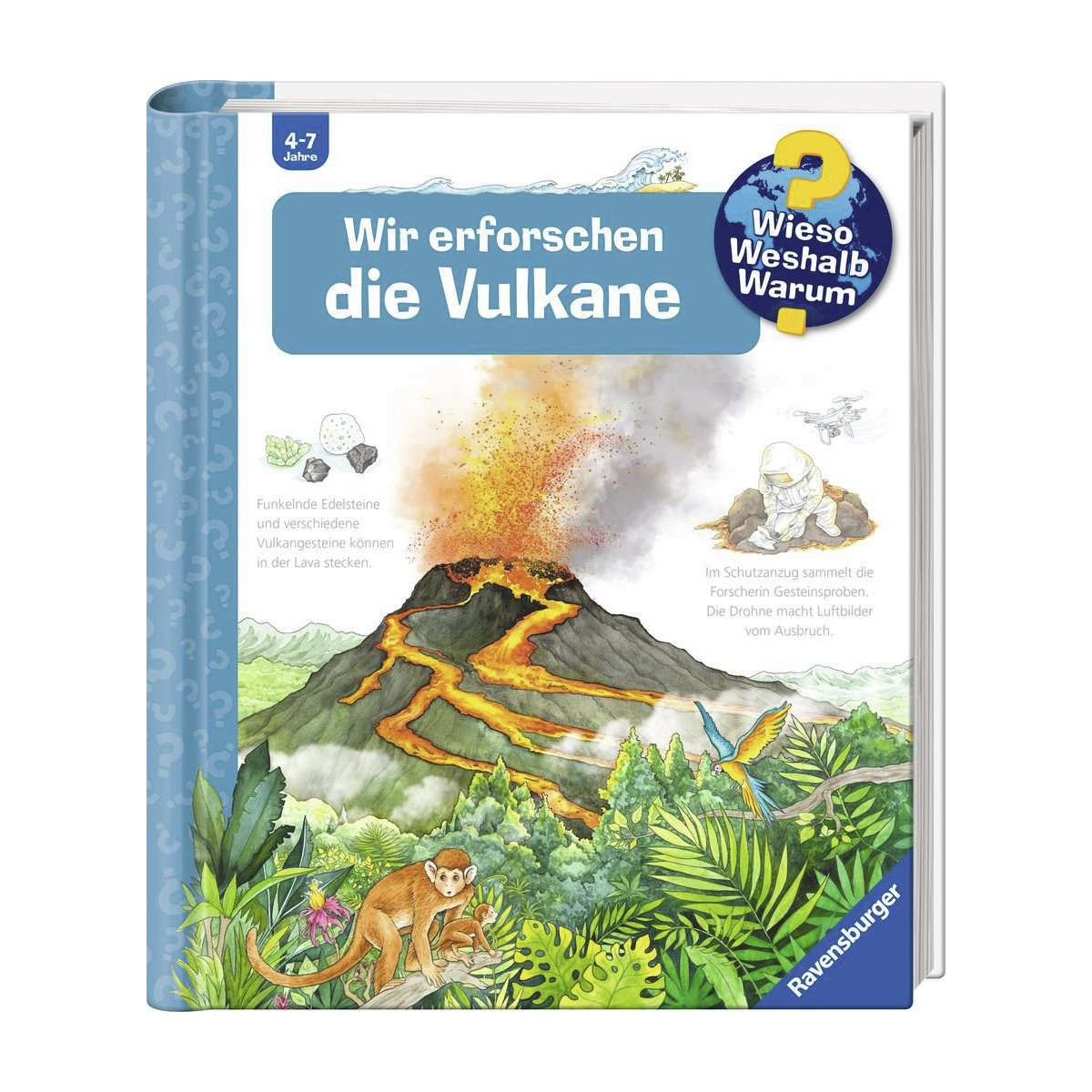 Ravensburger - Wieso? Weshalb? Warum?, Band 4: Wir erforschen die Vulkane